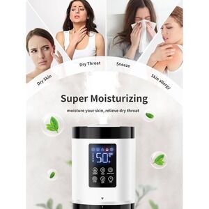 8L Large Smart Humidifier 2.11 Gal Top Fill Tower with Remote